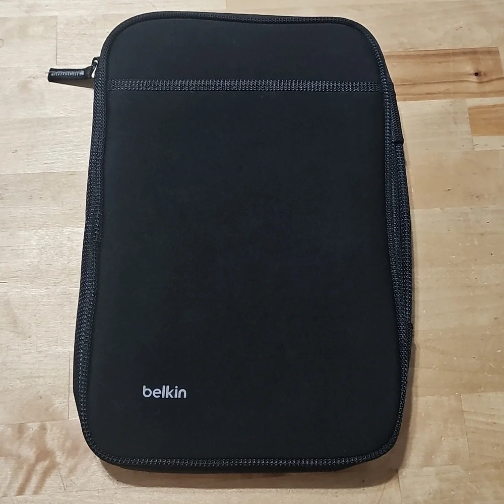 3 for $10 💻Belkin Black Laptop Tablet Sleeve 13x8 Padded Fleece Lined Tech Case